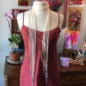 Chan Luu Jewelry - Chan Luu White Swan Necklace/Necktie Chan Luu Jewelry - Chan Luu White Swan Necklace/Necktie